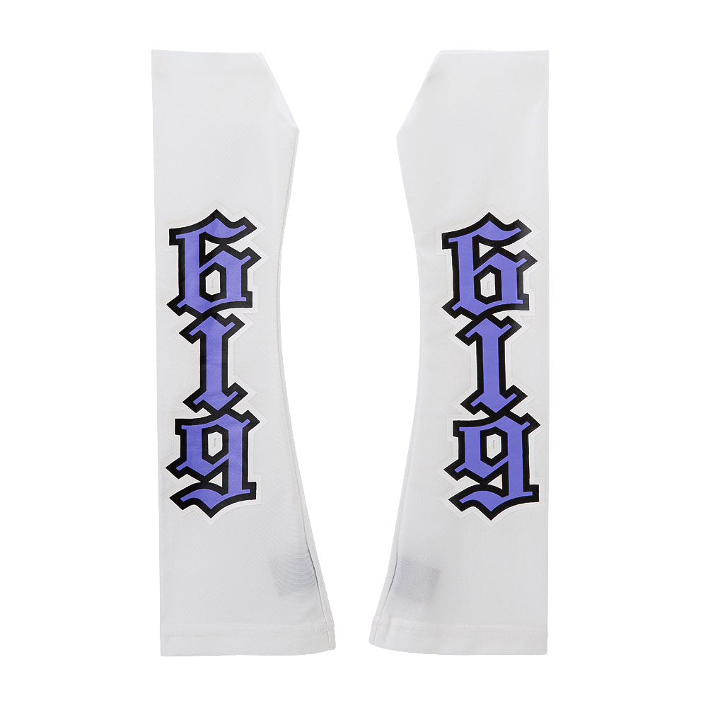 Rey Mysterio White-Purple Arm Sleeves Pwcatalog