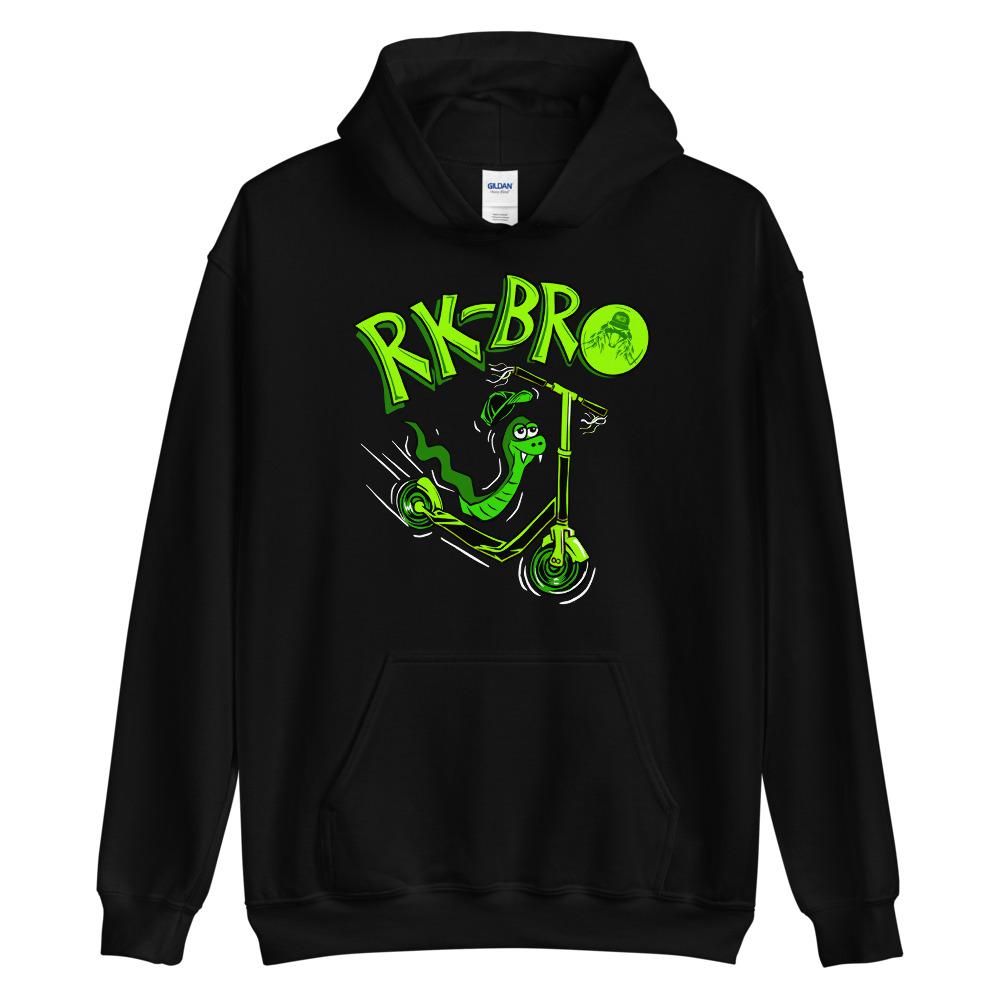 RK-Bro Scooter Pullover Hoodie Sweatshirt