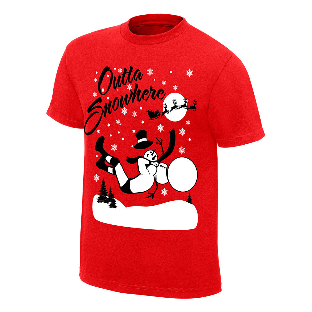 Randy Orton Outta Snowhere Holiday T-Shirt Pwcatalog