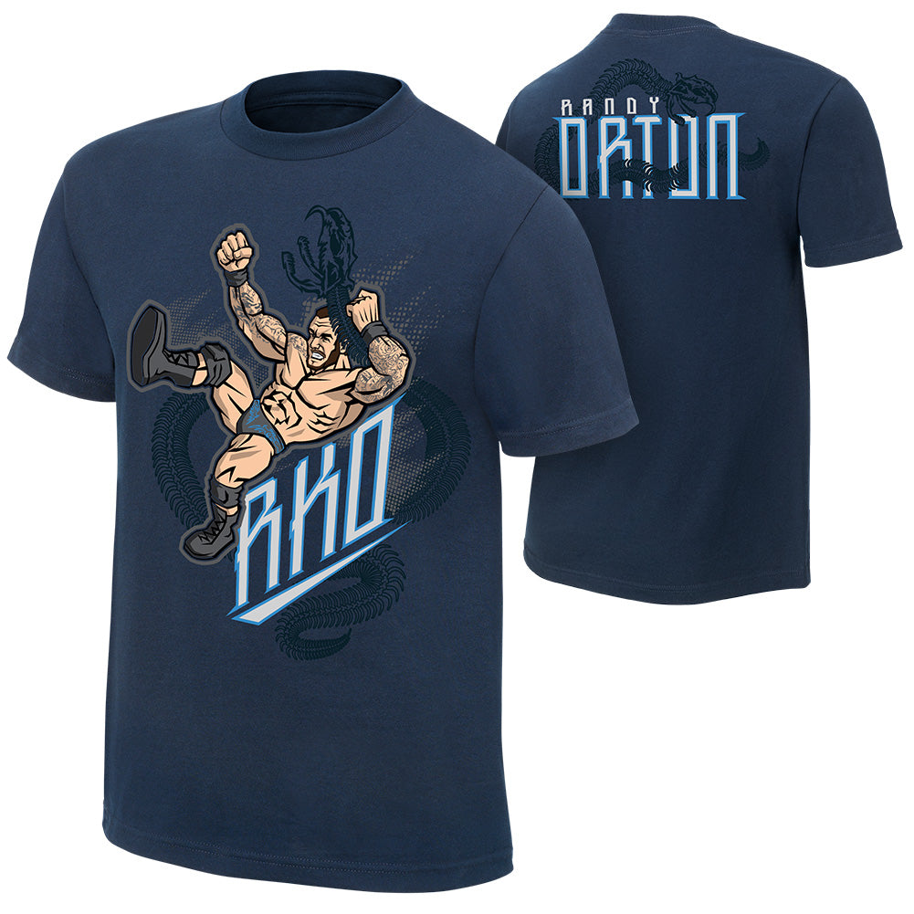 Randy Orton Viper RKO Authentic T-Shirt Pwcatalog