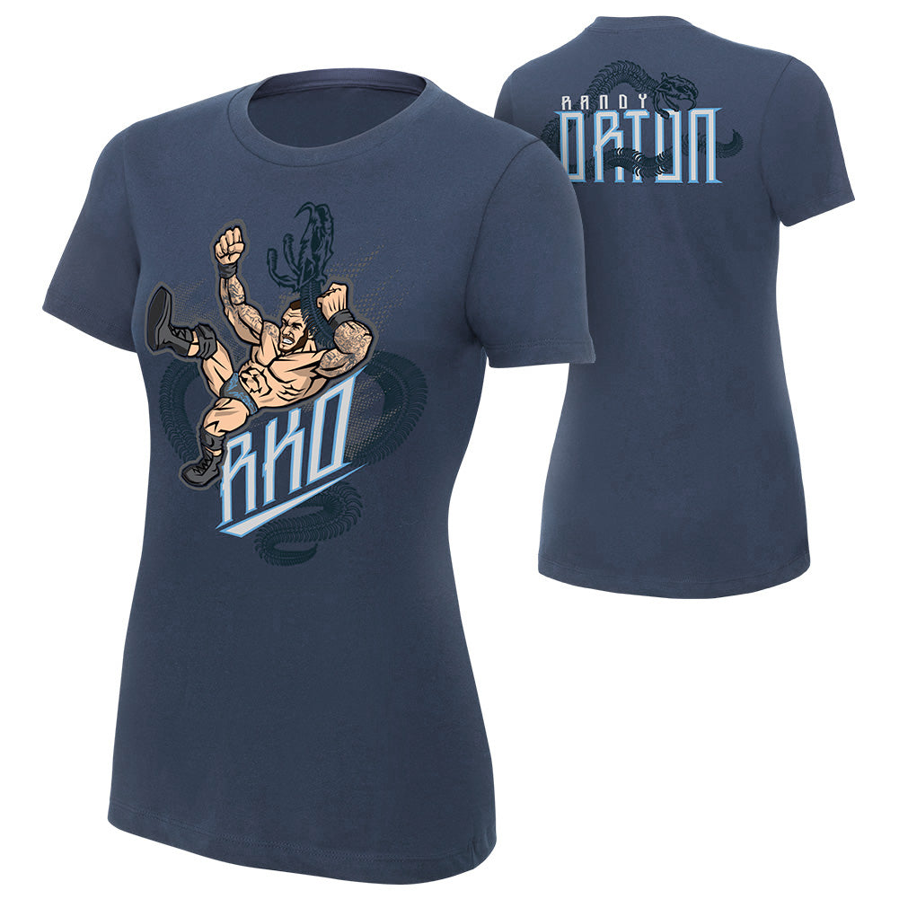 Randy Orton Viper RKO Women's Authentic T-Shirt Pwcatalog