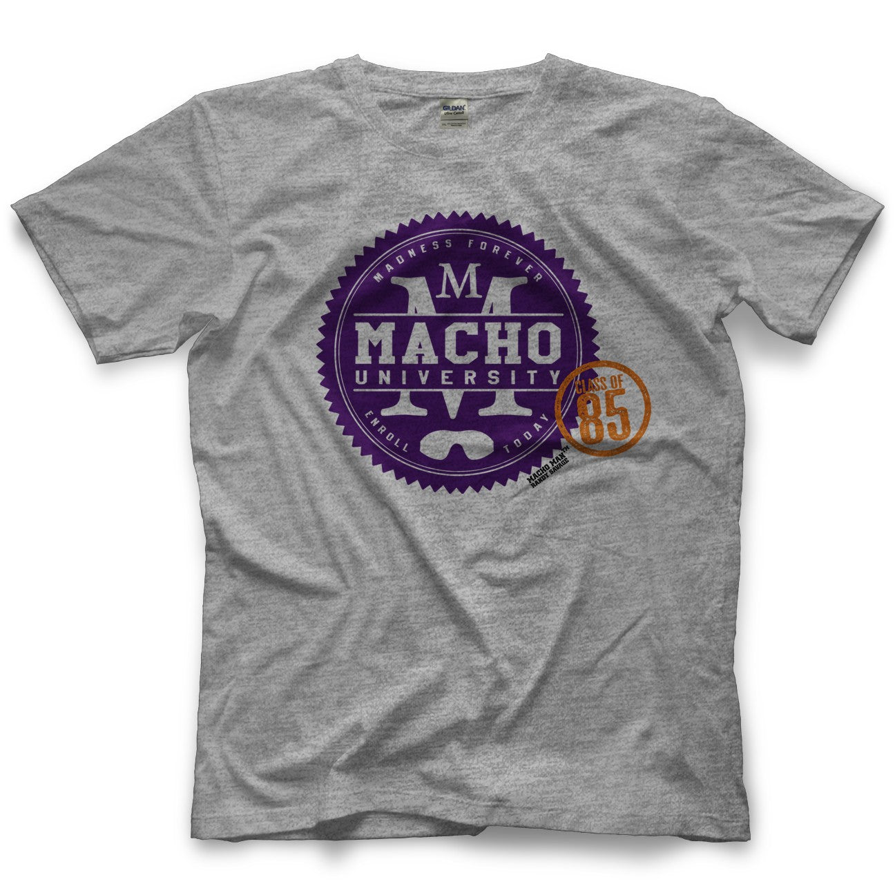 Randy Savage Macho University T-Shirt Pwcatalog