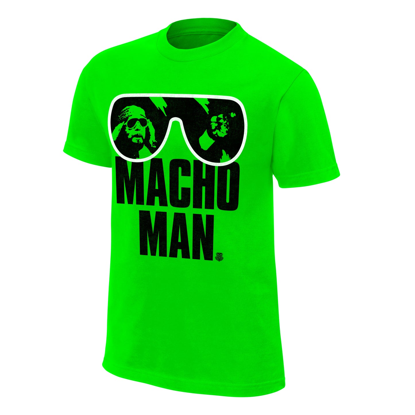 Randy Savage Sunglasses Green T-Shirt Pwcatalog