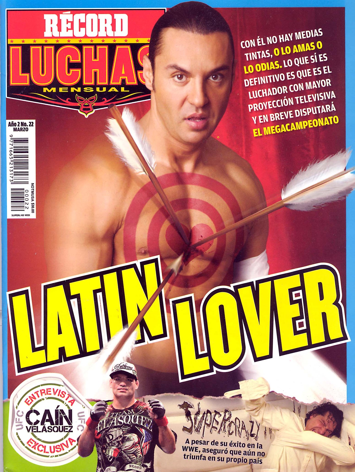 Record Luchas Volume 22 Magazine PWcatalog