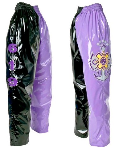 Rey Mysterio Black & Purple Youth Replica Pants Pwcatalog