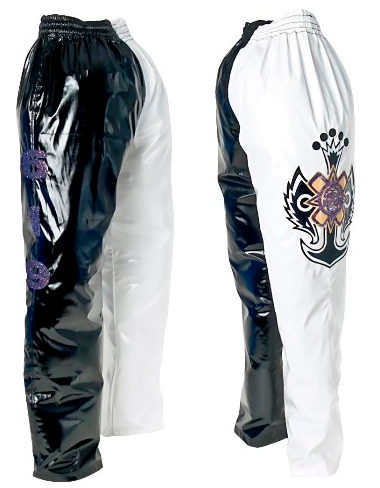 Rey Mysterio Black & White Youth Replica Pants Pwcatalog