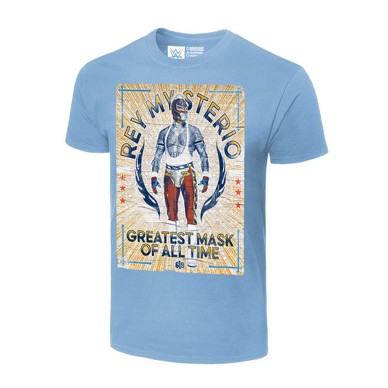 Rey Mysterio G.M.O.A.T. Poster Authentic T-Shirt Pwcatalog