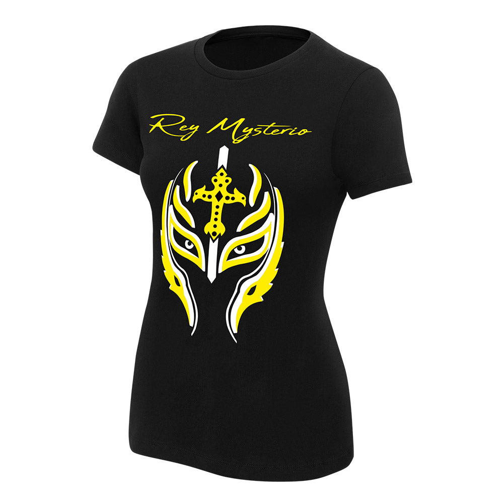 Rey Mysterio Greatest Mask of All Time Women's Authentic T-Shirt Pwcatalog