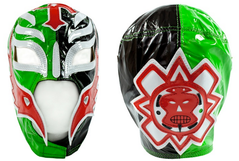 Rey Mysterio Green & Black Replica Mask Pwcatalog