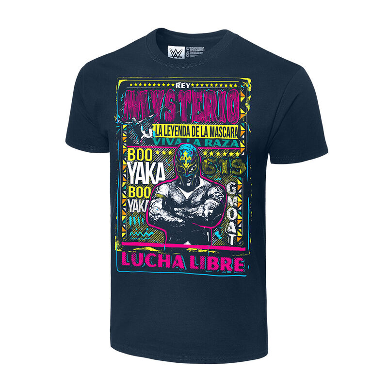 Rey Mysterio Lucha Libre Authentic T-Shirt Pwcatalog