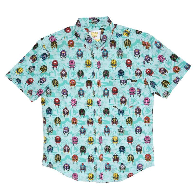 Rey Mysterio RSVLTS Button Down Shirt Pwcatalog