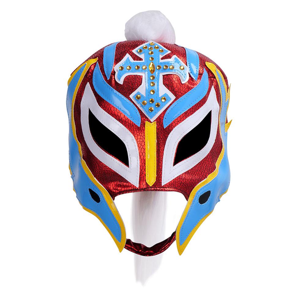 Rey Mysterio Red-Blue-Yellow Replica Mask Pwcatalog