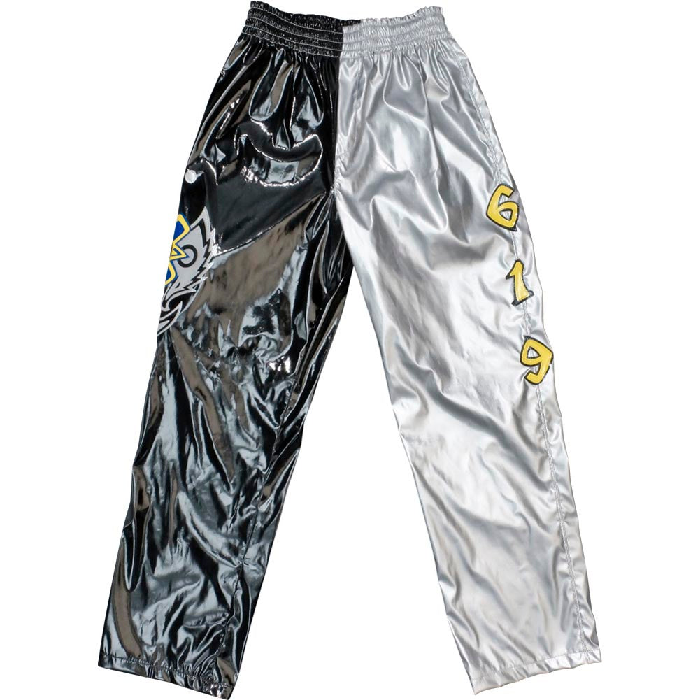 Rey Mysterio Silver & Black Youth Replica Pants Pwcatalog
