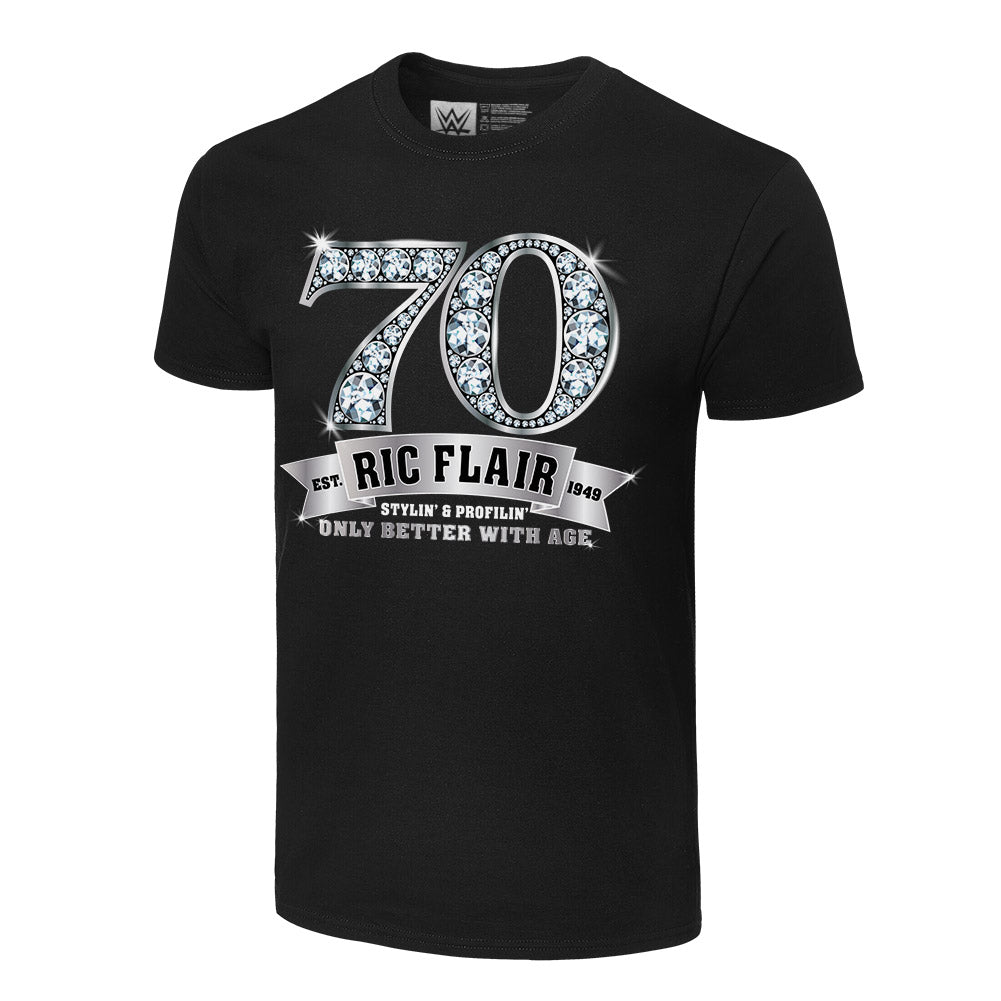 Ric Flair 70th Birthday Commemorative T-Shirt Pwcatalog