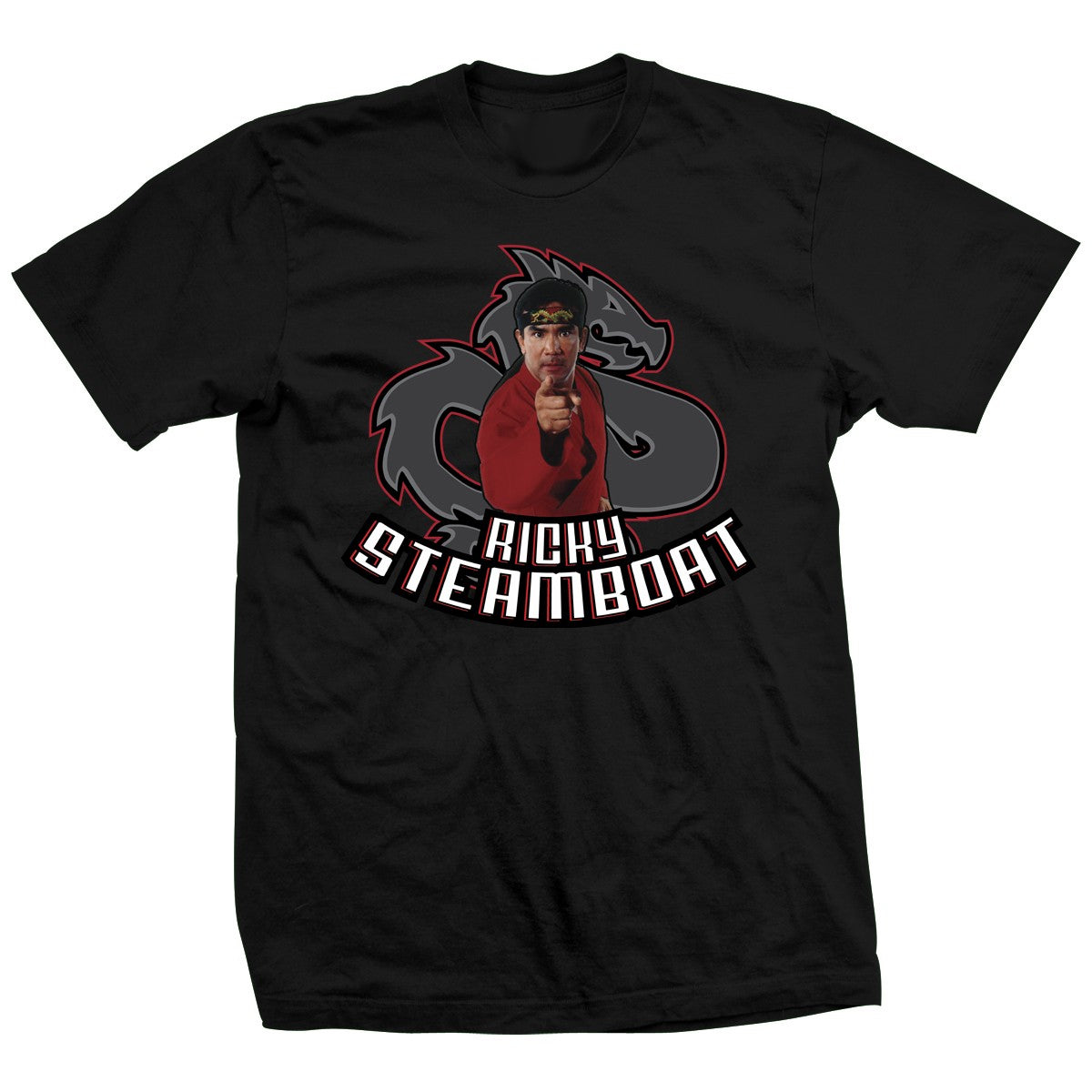 Ricky Steamboat Dark Dragon T-Shirt Pwcatalog