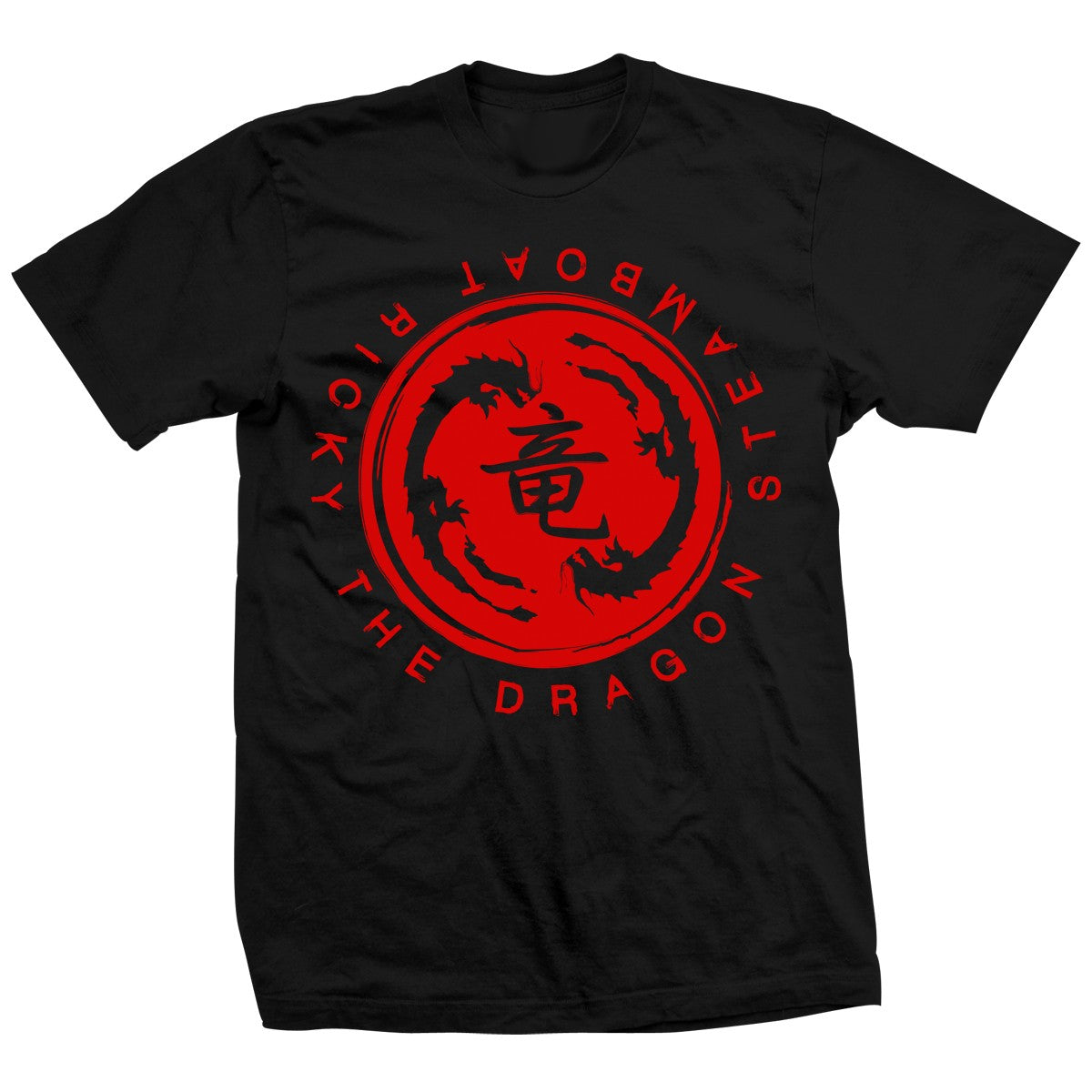 Ricky Steamboat Red Dragon T-Shirt Pwcatalog