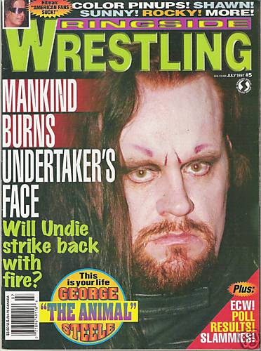 Ringside Wrestling July 1997 Magazine PWcatalog