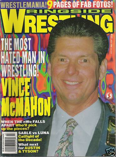 Ringside Wrestling July 1998 Magazine PWcatalog