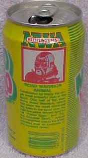 Mello Yello 1988 Road Warrior Animal NWA WRESTLING'S BEST PW Catalog