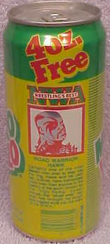 Mello Yello 1988 Road Warrior Hawk NWA WRESTLING'S BEST PW Catalog