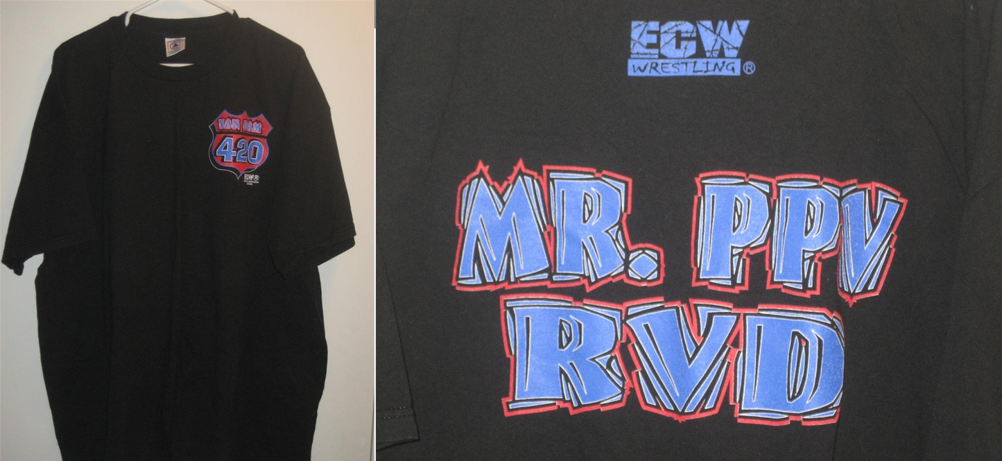 Rob Van Dam Mr. PPV T-Shirt Pwcatalog