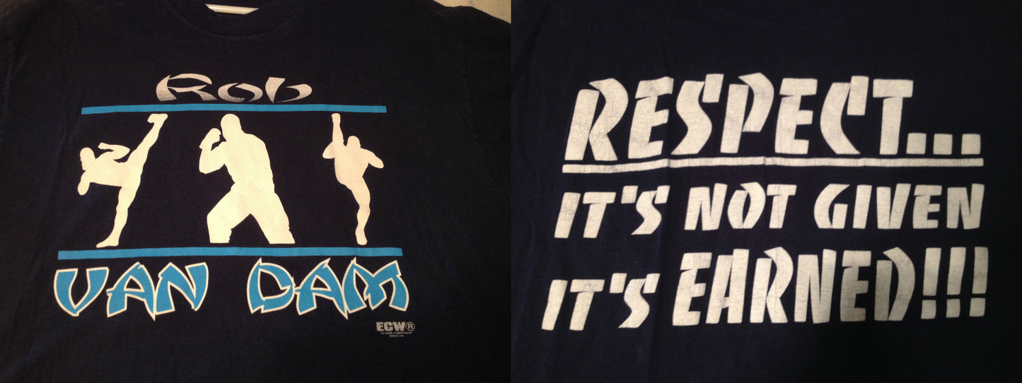 Rob Van Dam Respect T-Shirt Pwcatalog