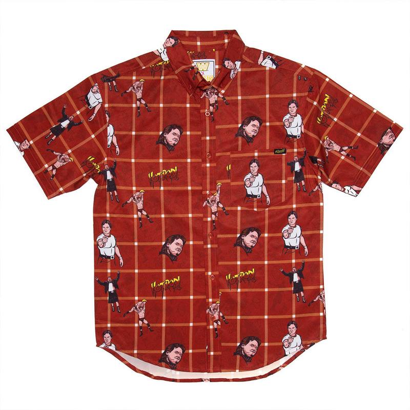 Roddy Piper Hot Rod RSVLTS Button Down Shirt Pwcatalog