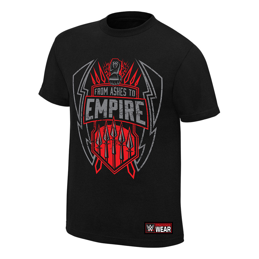 Roman Reigns From Ashes to Empire Youth Authentic T-Shirt Pwcatalog