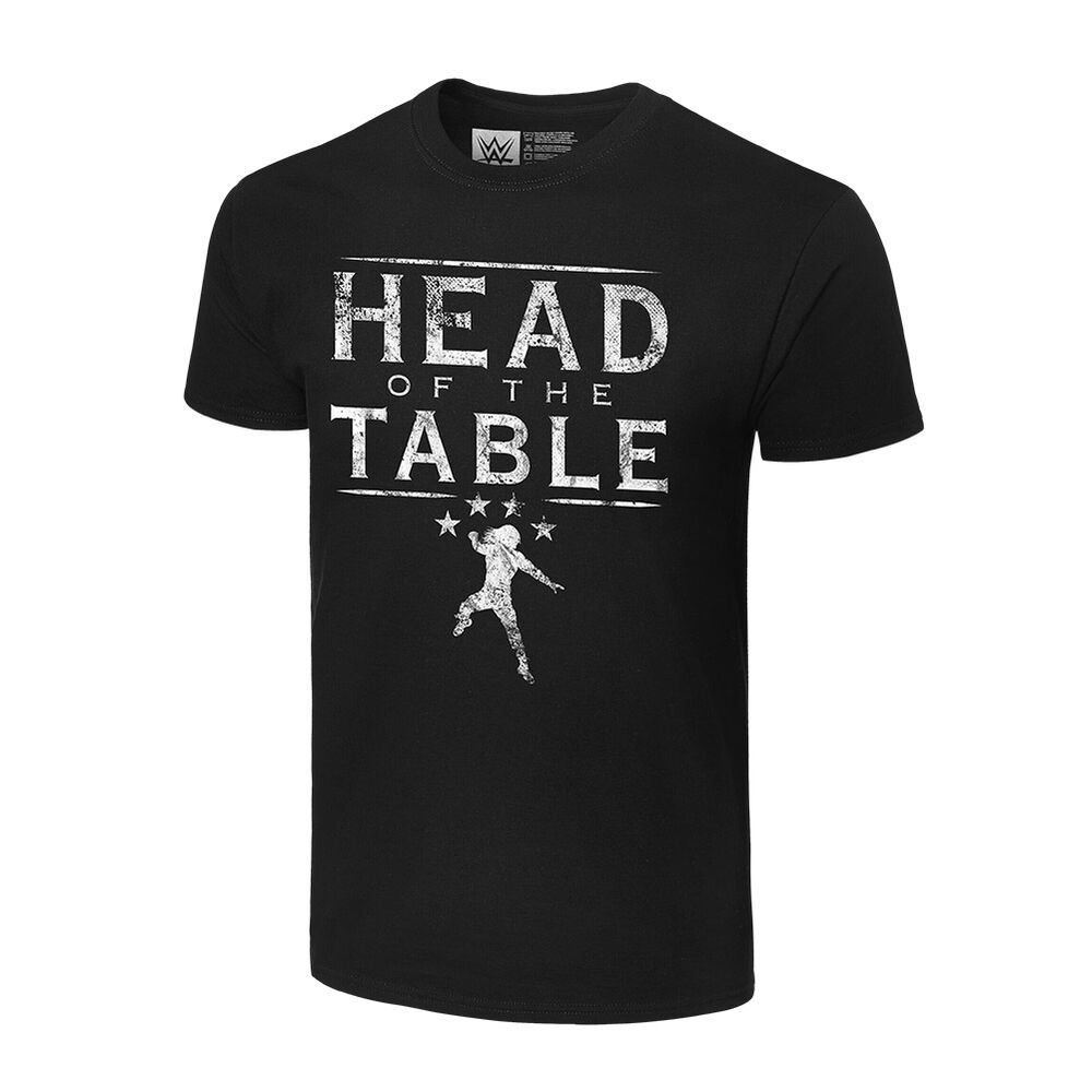 Roman Reigns Head Of The Table Authentic T-Shirt Pwcatalog