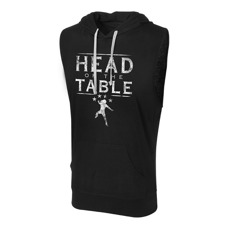 Roman Reigns Head of The Table Lightweight Sleeveless Hoodie Pwcatalog