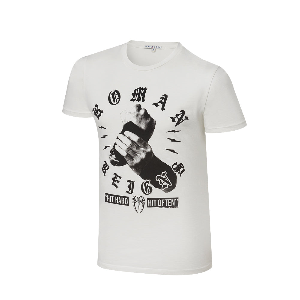Roman Reigns Hit Hard T-Shirt Pwcatalog