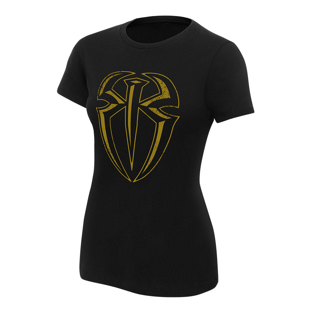 Roman Reigns I Can I Will Gold Edition Women's T-Shirt Pwcatalog