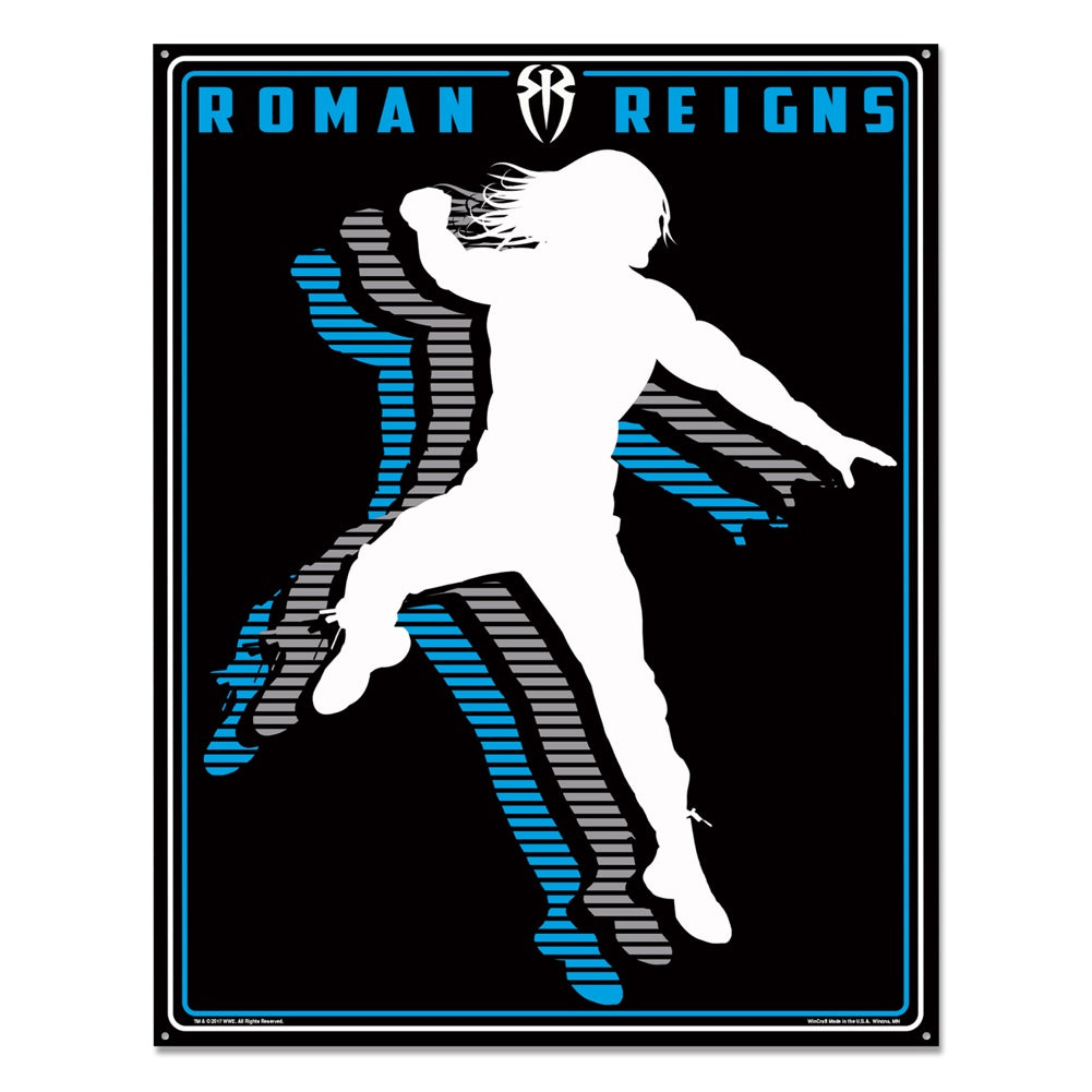 Roman Reigns Metal Sign Pwcatalog