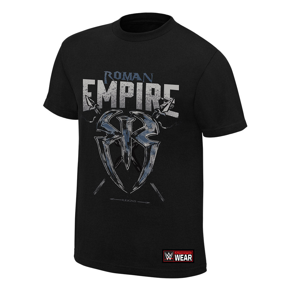 Roman Reigns Roman Empire Youth Authentic T-Shirt Pwcatalog