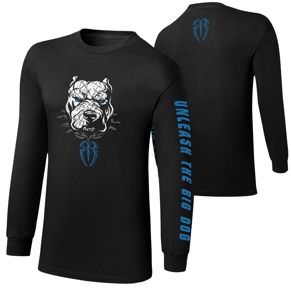 Roman Reigns Unleash The Big Dog Long Sleeve T-Shirt Pwcatalog