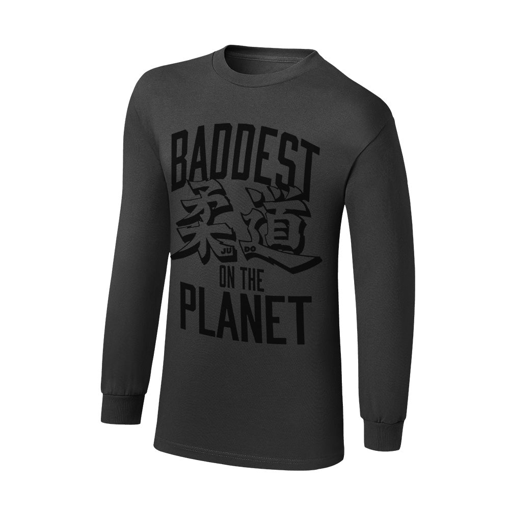 Ronda Rousey Baddest on the Planet Long Sleeve T-Shirt Pwcatalog