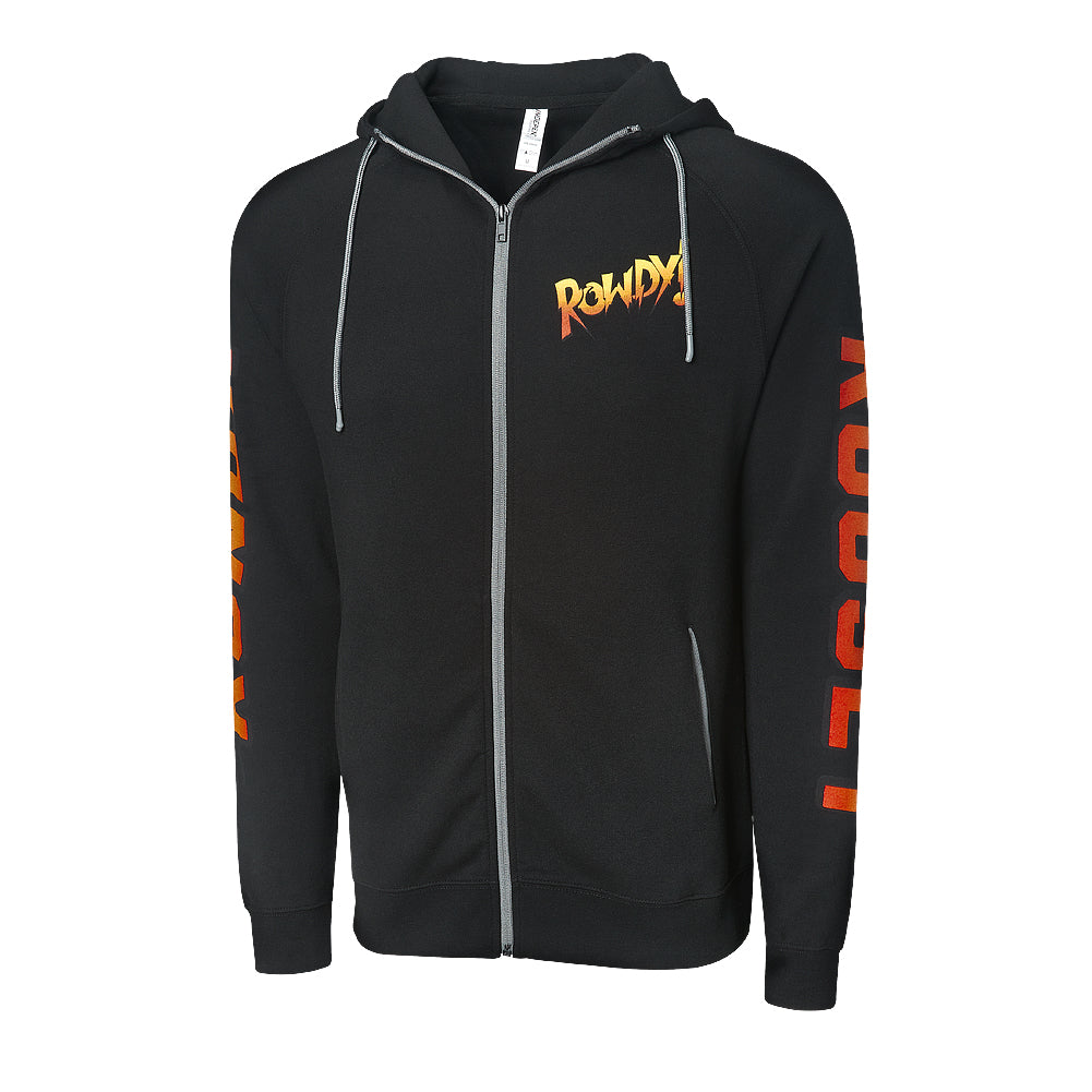 Ronda Rousey Rowdy Ronda Full Zip Hoodie Sweatshirt Pwcatalog