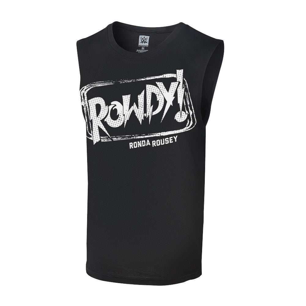 Ronda Rousey Rowdy Ronda Muscle T-Shirt Pwcatalog