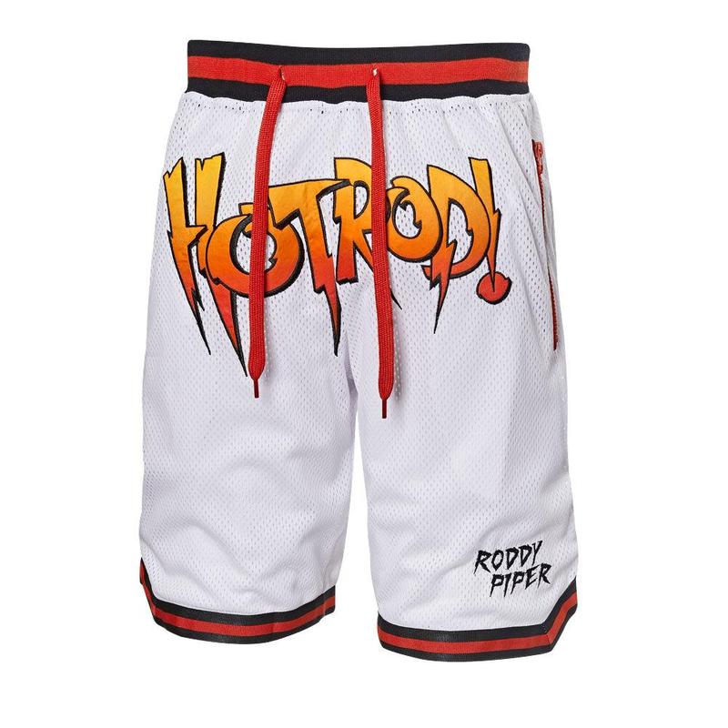 Rowdy Roddy Piper Hot Rod Shorts Pwcatalog