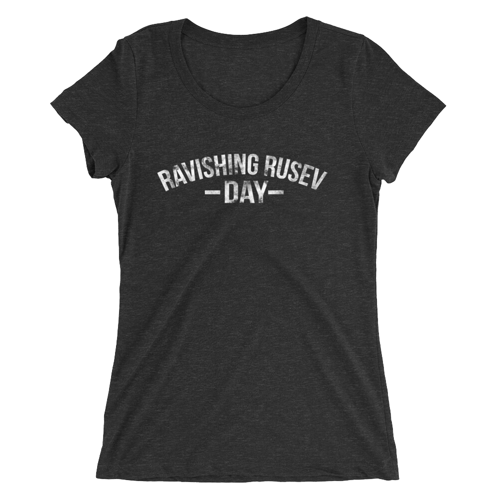 Rusev & Lana MMC Ravishing Rusev Day Women's Tri-Blend T-Shirt Pwcatalog