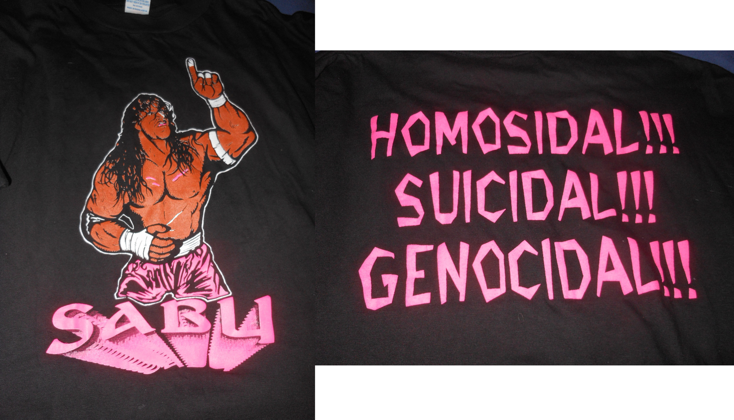 Sabu Homosidal error T-Shirt Pwcatalog