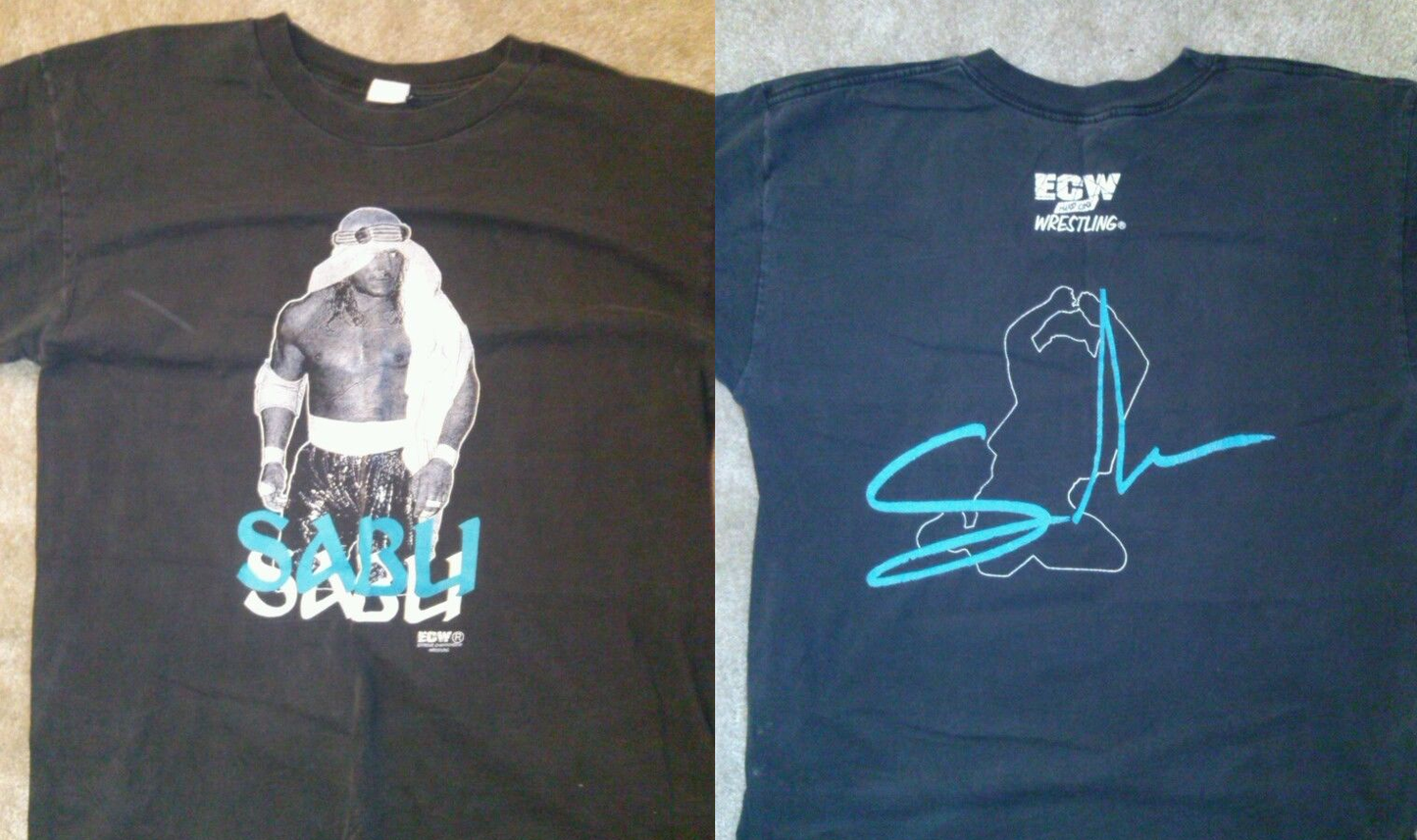 Sabu Black T-Shirt Pwcatalog