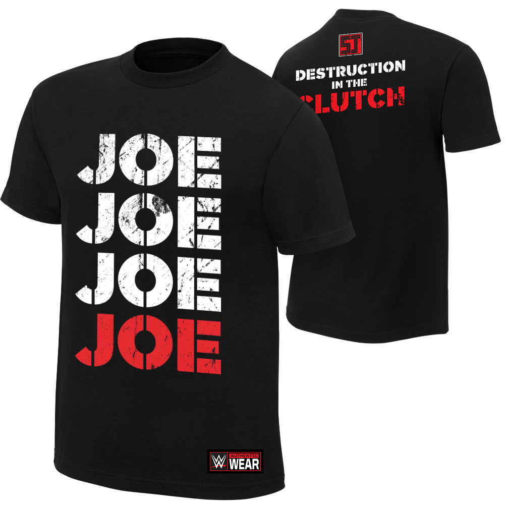 Samoa Joe Destruction in the Clutch Authentic T-Shirt Pwcatalog