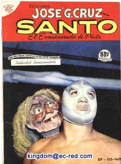Santo El Enmascarado de Plata Vol 133 Magazines & Newspapers PWcatalog
