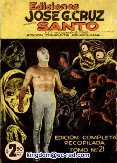 Santo El Enmascarado de Plata Vol 21 Magazines & Newspapers PWcatalog
