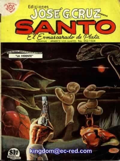 Santo El Enmascarado de Plata Vol 252 Magazines & Newspapers PWcatalog