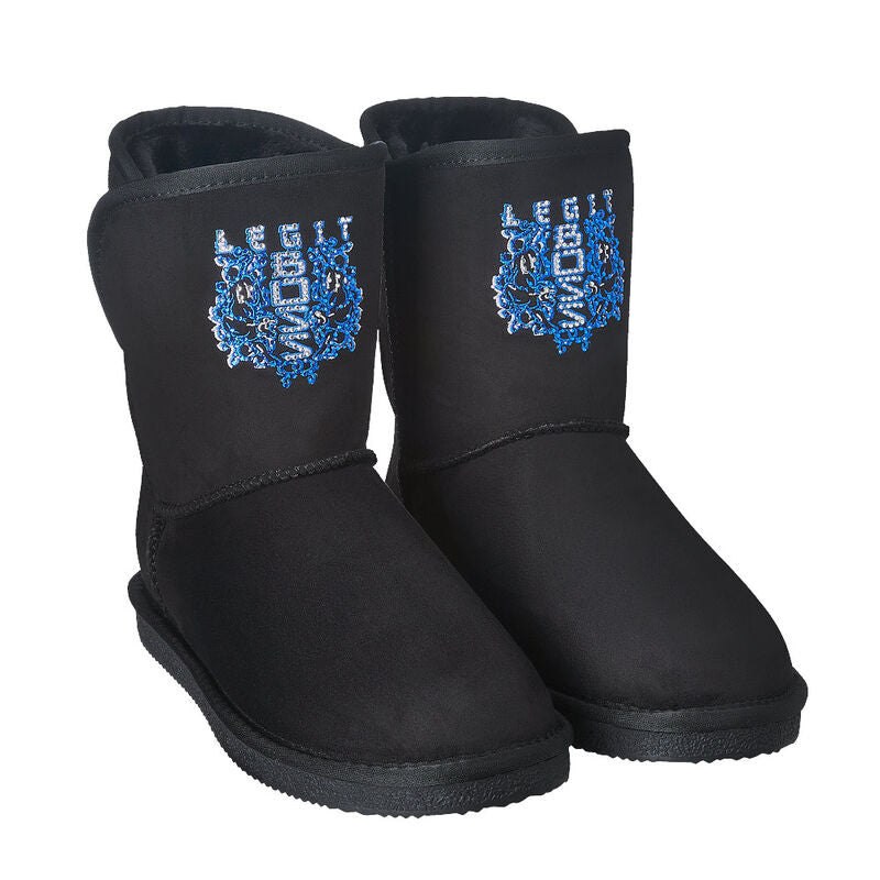 Sasha Banks Legit Boss Crystal Logo Women's Cuce Boots Pwcatalog