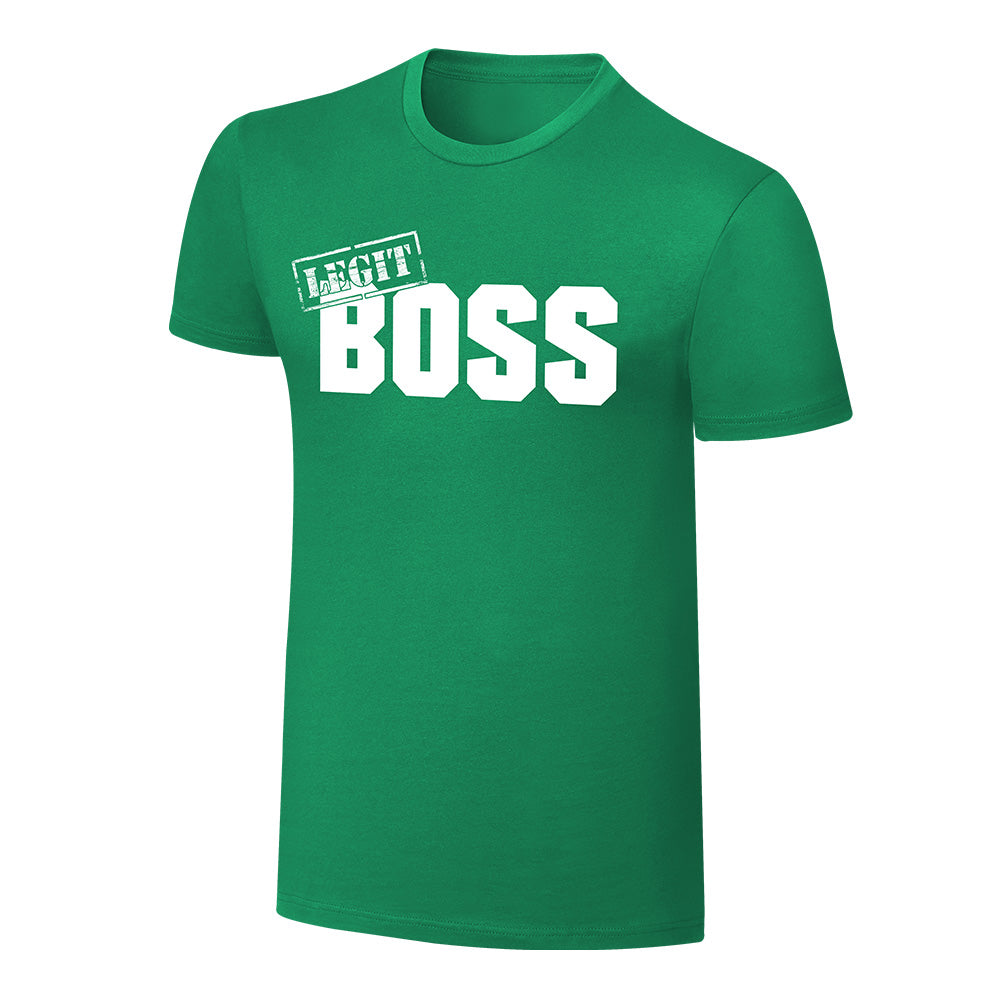 Sasha Banks Legit Boss St. Patrick's Day T-Shirt Pwcatalog