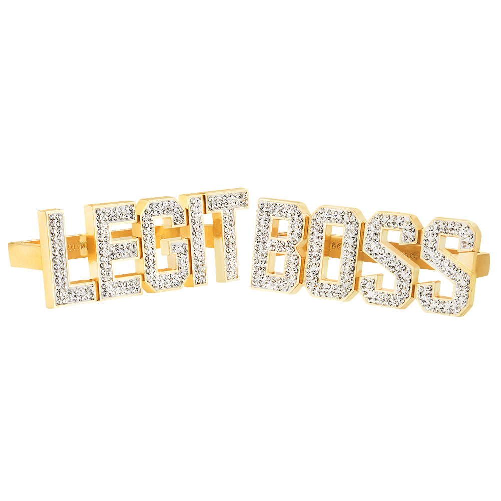 Sasha Banks Legit Boss Studded Ring Set Pwcatalog