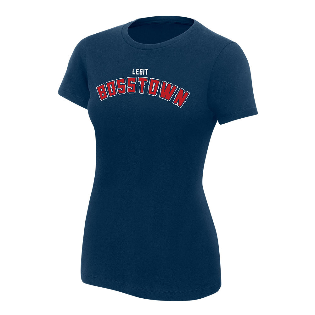 Sasha Banks Legit Bosstown Women's T-Shirt Pwcatalog
